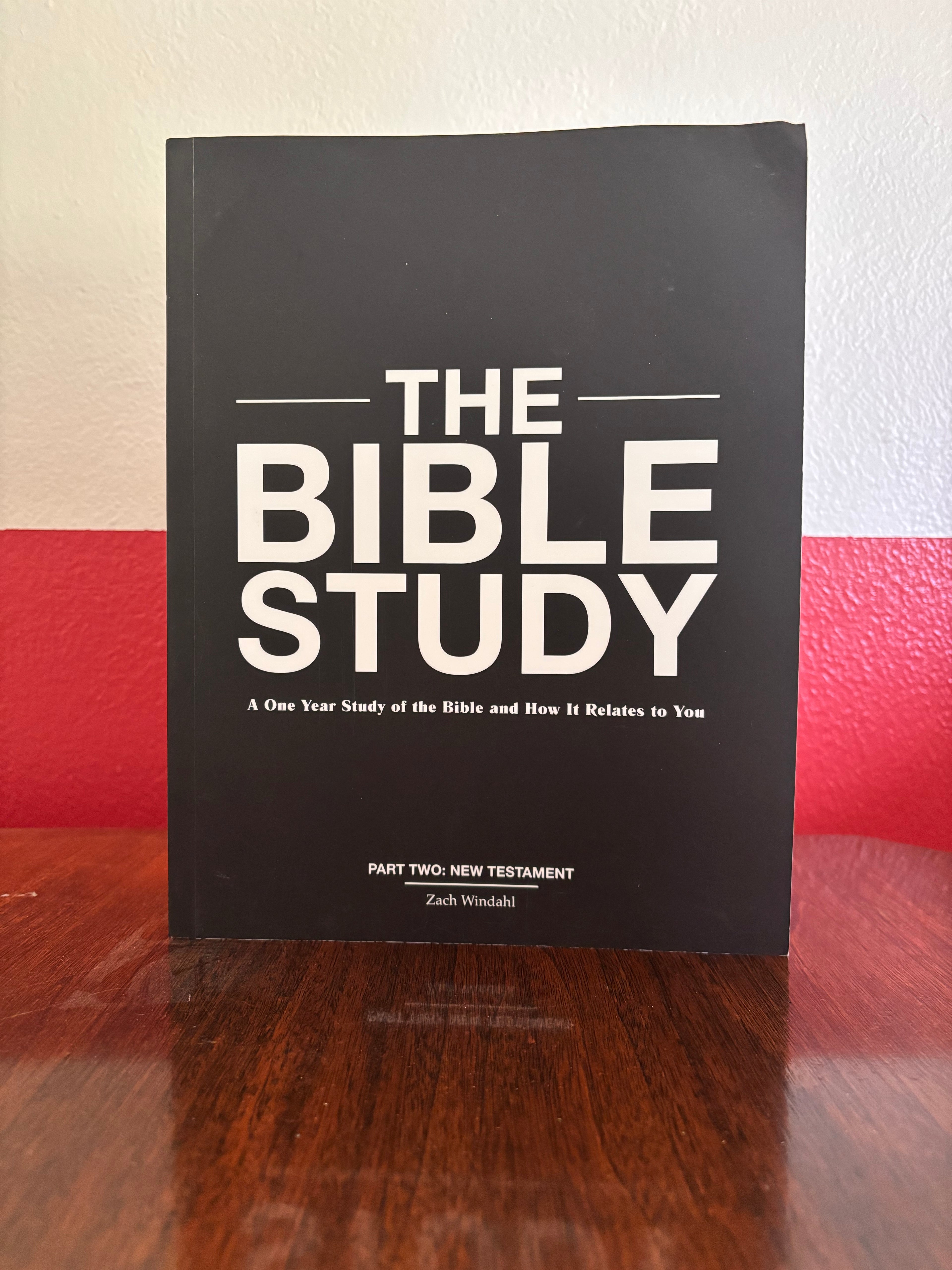 The Bible Study: A One Year Study of the Bible and How it Relates to You (Set)